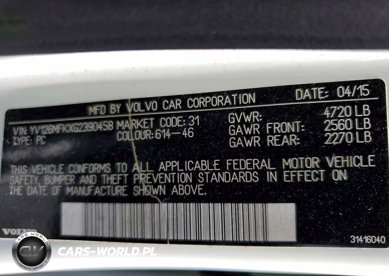 2016 Volvo S60 Premier VIN:YV126MFKXG2390458 - 12