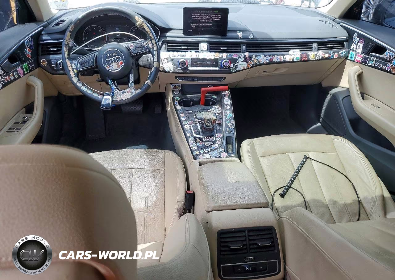 2017 Audi A4 Ultra Premium VIN:WAUGMAF46HN049525 - 8