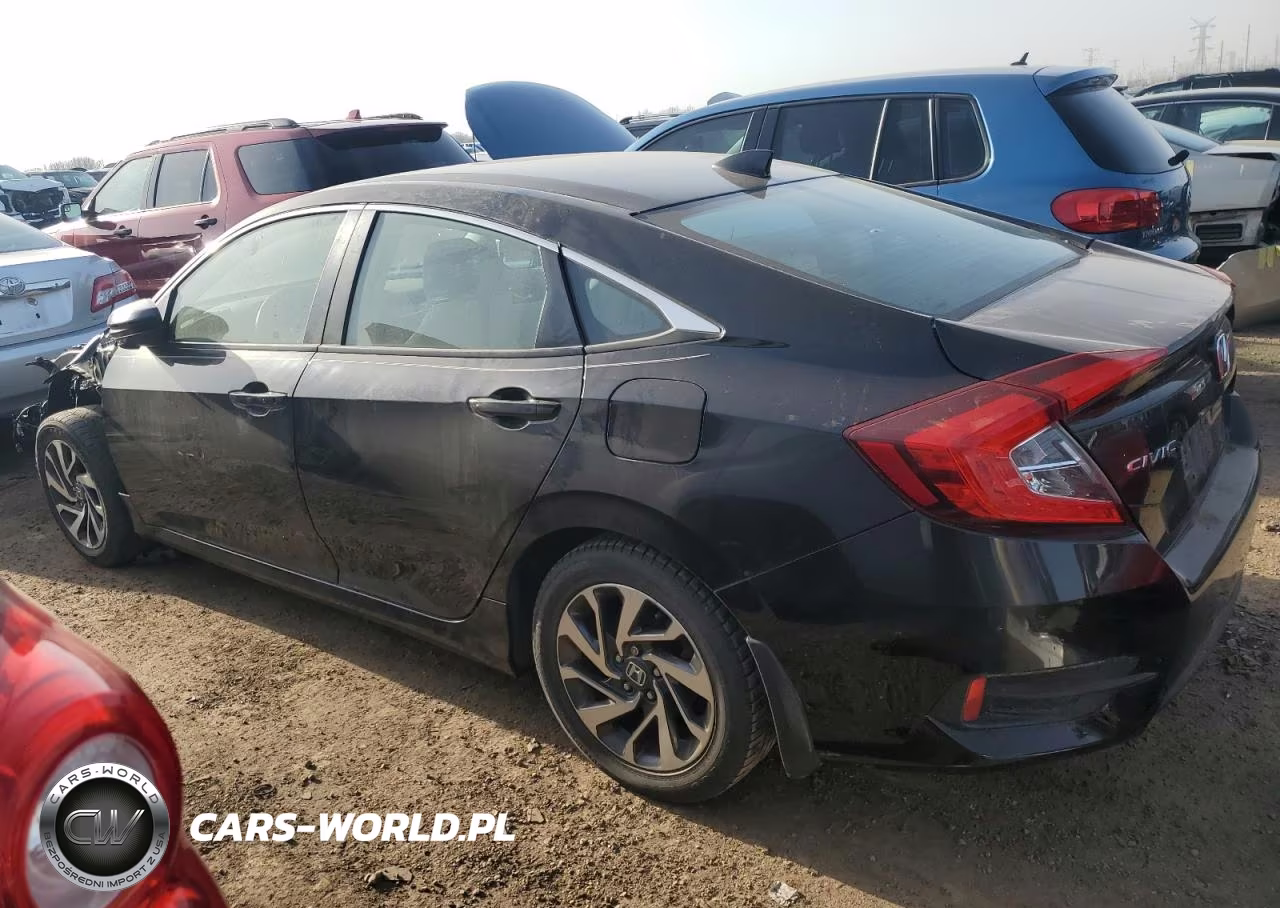 2017 Honda Civic Ex VIN:19XFC2F75HE051188 - 2