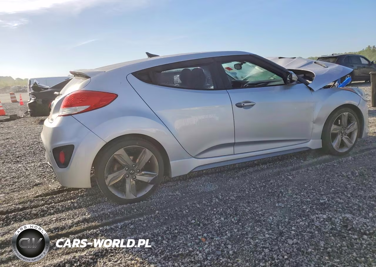 2015 Hyundai Veloster Turbo VIN:KMHTC6AE4FU240943 - 3