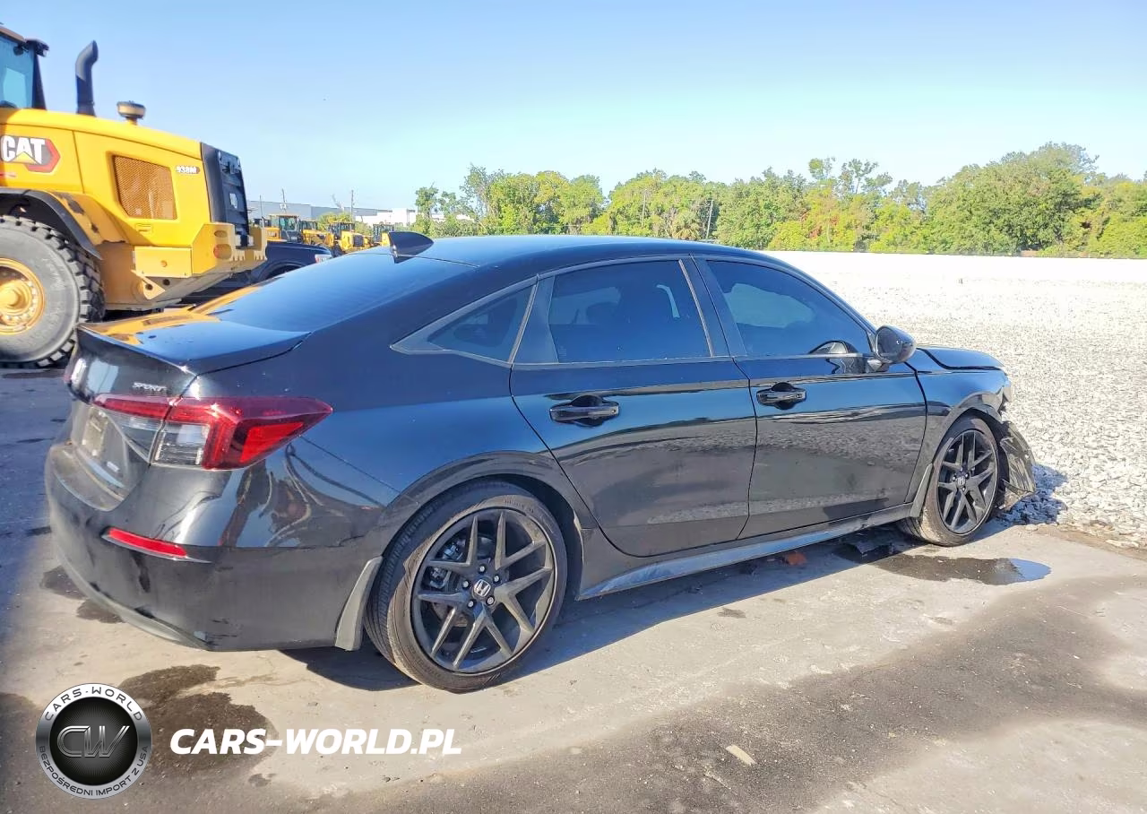 2025 Honda Civic Sport VIN:2HGFE4F82SH350343 - 3