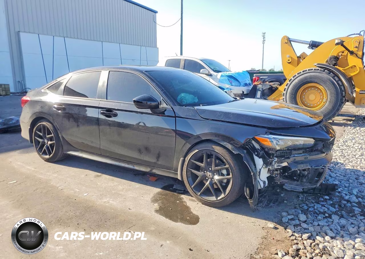 2025 Honda Civic Sport VIN:2HGFE4F82SH350343 - 4