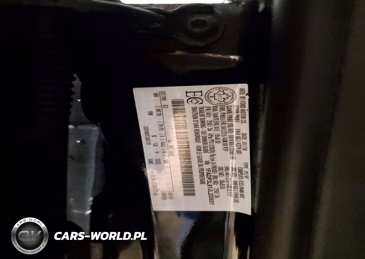 2018 Ford Focus St VIN:1FADP3L91JL253651 - 13