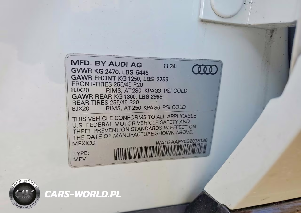 2025 Audi Q5 Premium 45 VIN:WA1GAAFY0S2035136 - 14