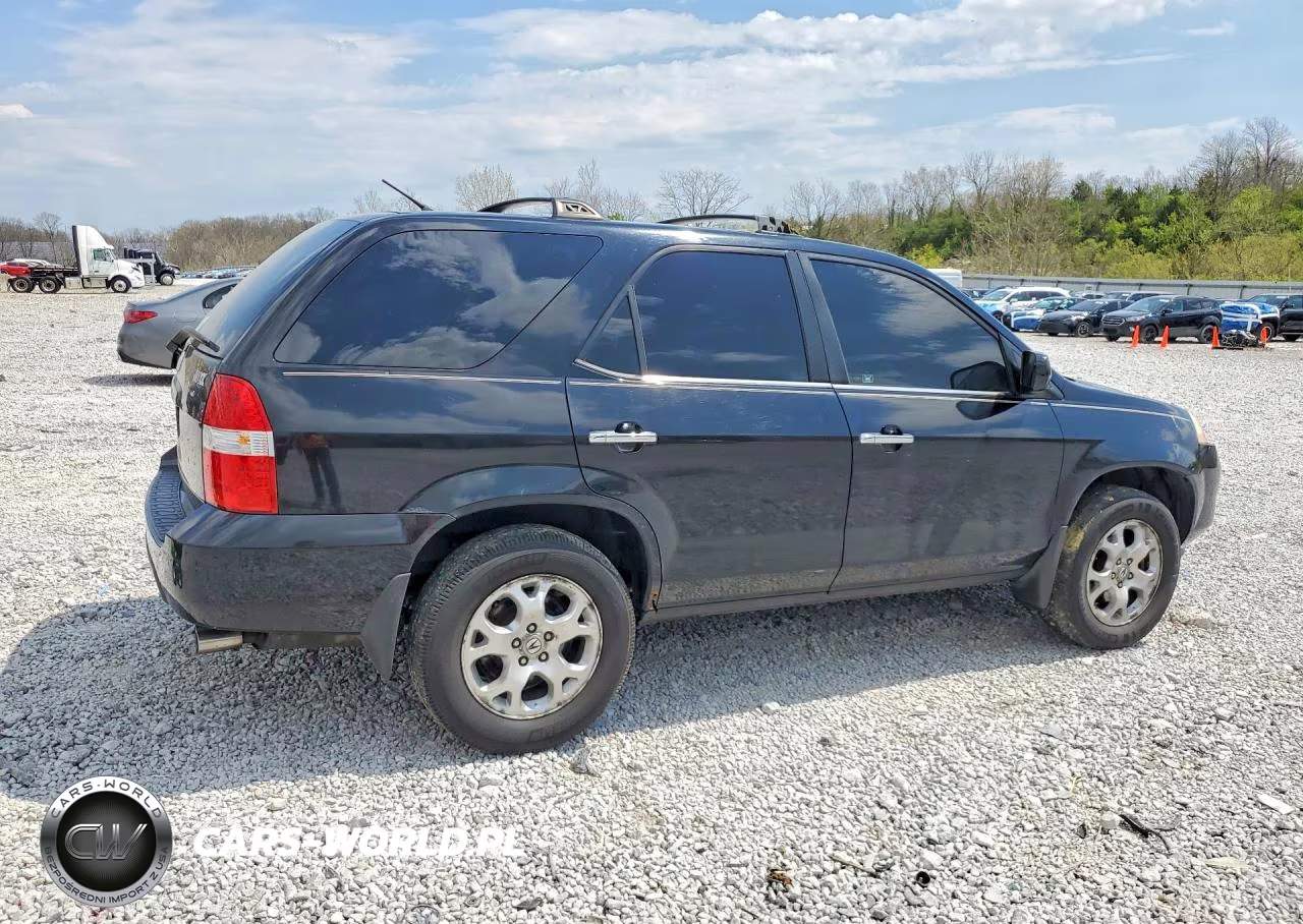 2001 Acura Mdx Touring VIN:2HNYD18861H502669 - 3
