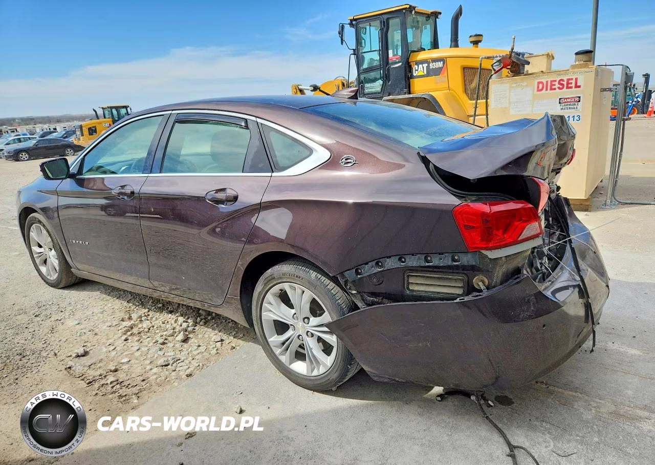 2015 Chevrolet Impala Lt VIN:2G1125S31F9264452 - 2
