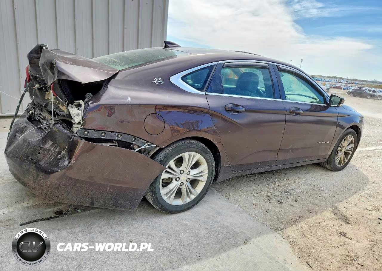 2015 Chevrolet Impala Lt VIN:2G1125S31F9264452 - 3