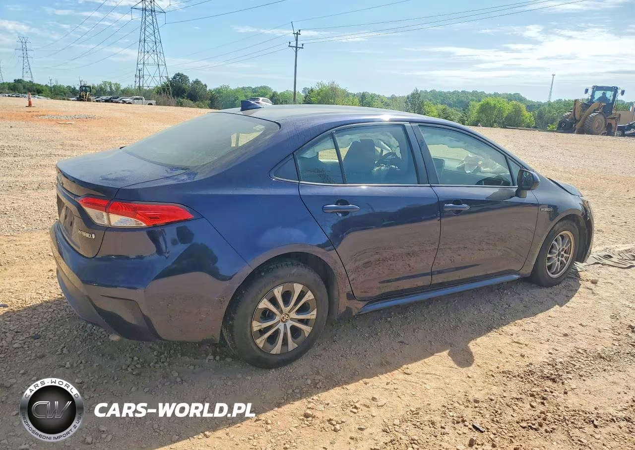 2020 Toyota Corolla Le VIN:JTDEBRBE5LJ001222 - 3