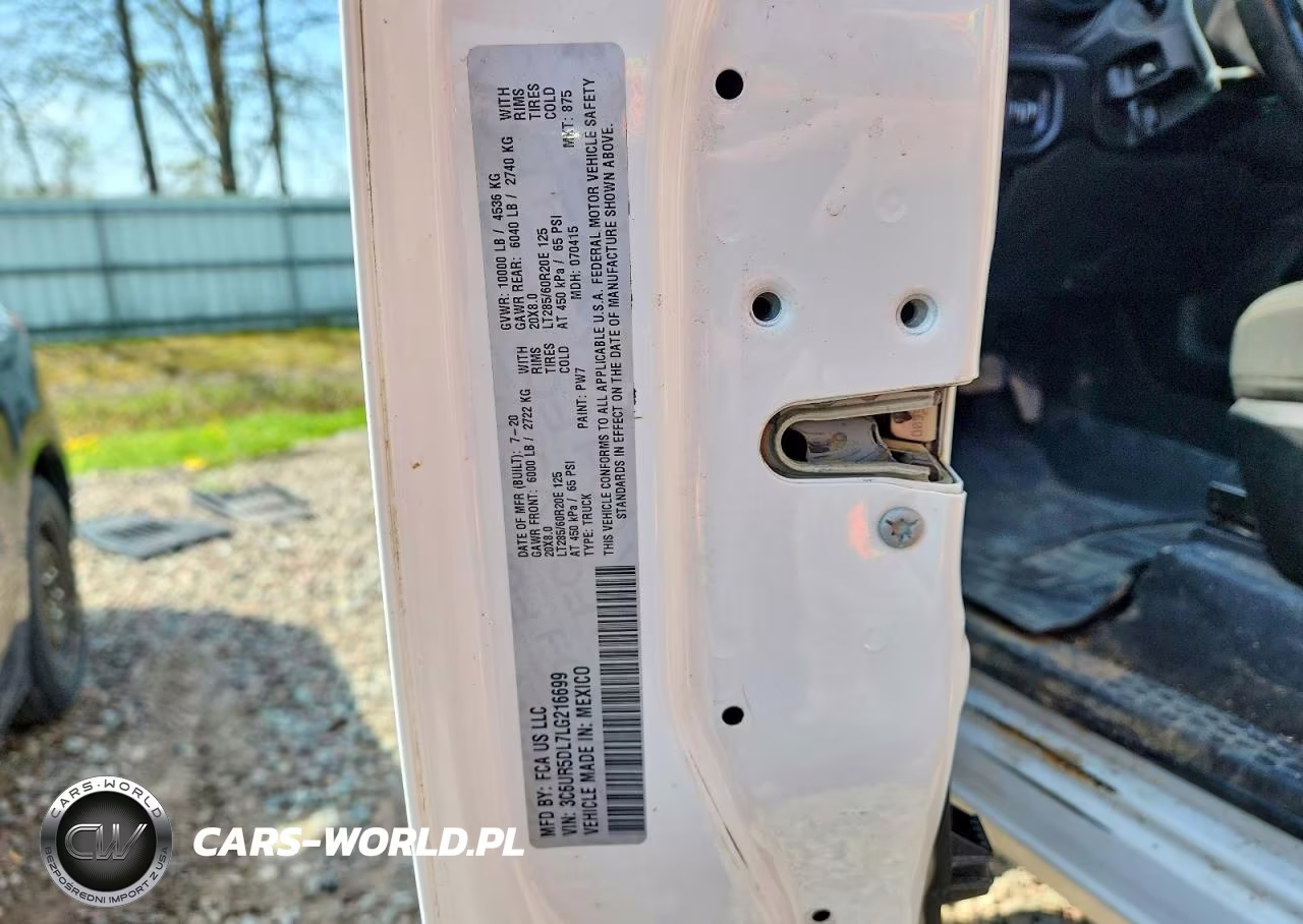 2020 Ram 2500 Big Horn VIN:3C6UR5DL7LG216699 - 12