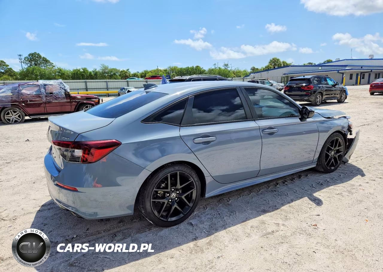2022 Honda Civic Sport VIN:2HGFE2F53NH604768 - 3