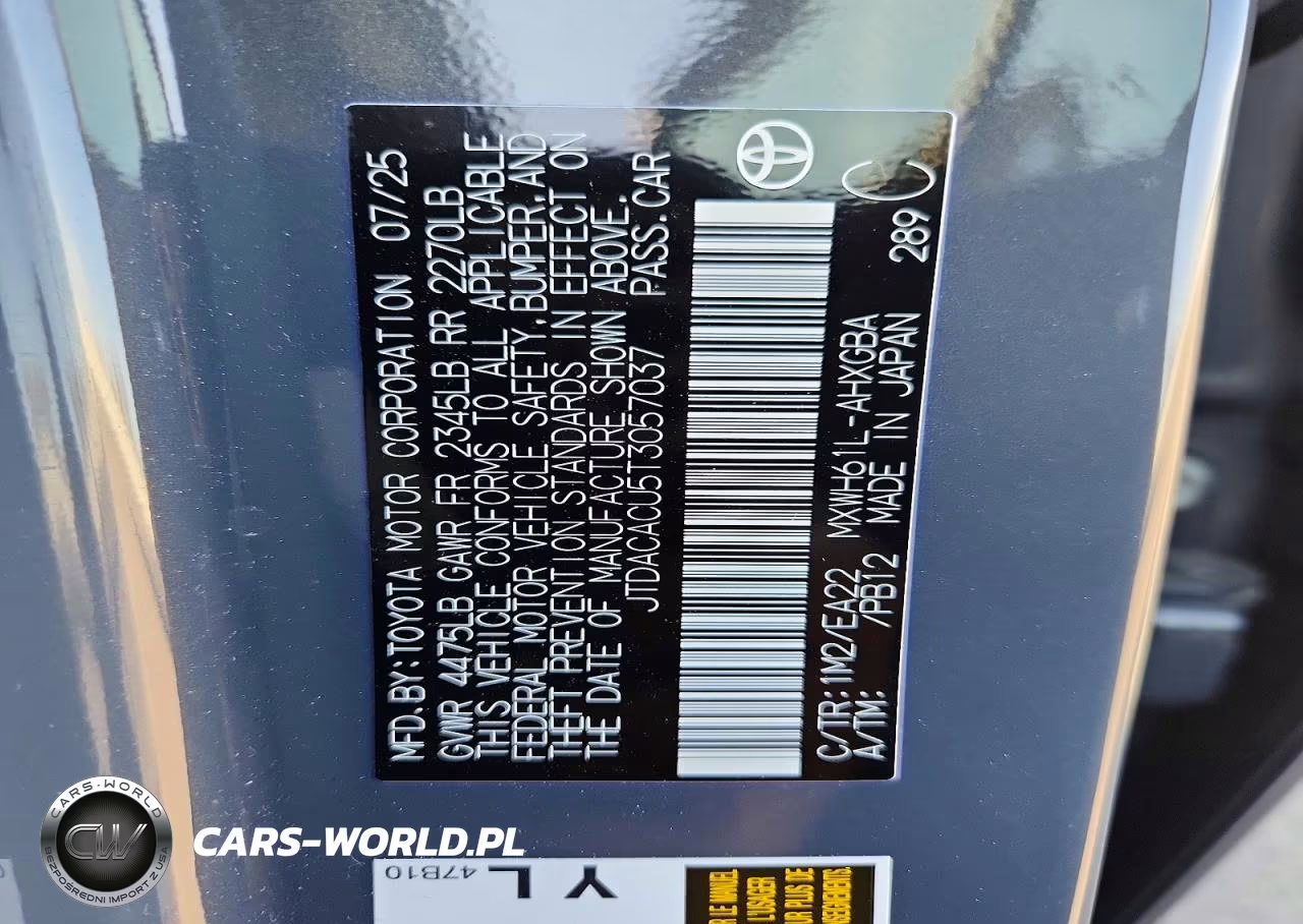 2026 Toyota Prius Plug-In Hybrid Xse VIN:JTDACACU5T3057037 - 13