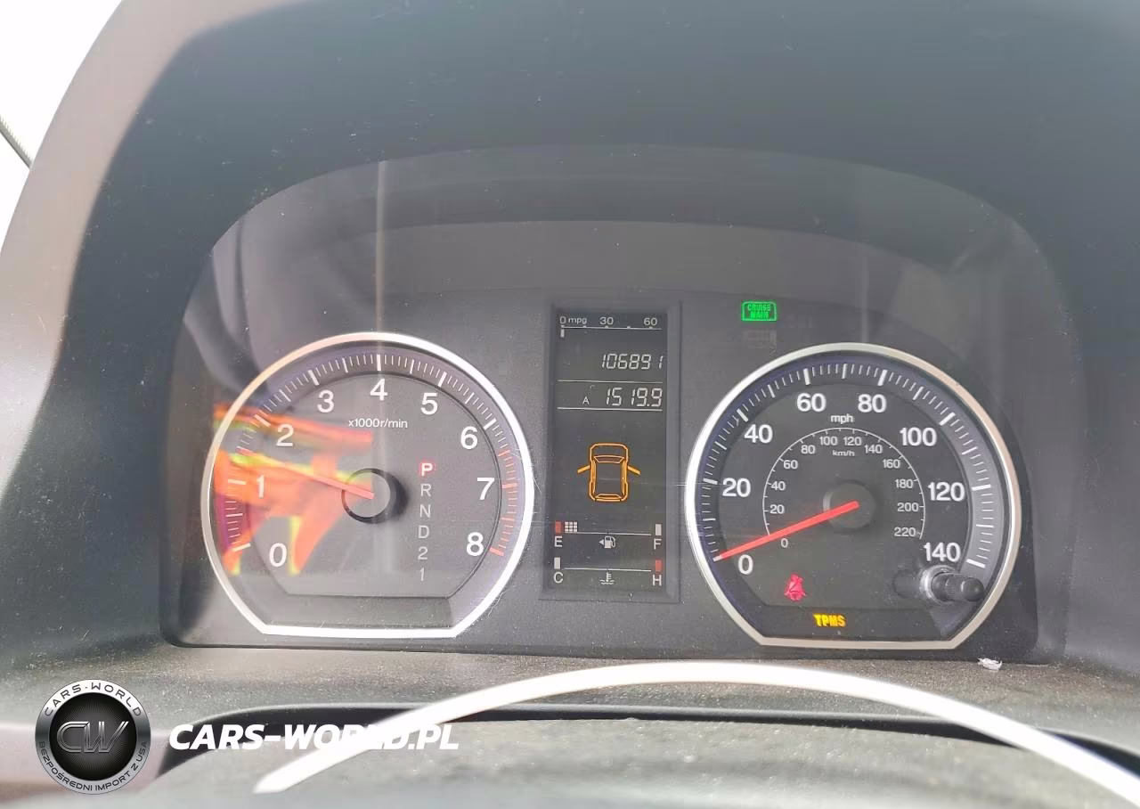 2008 Honda Cr-V Lx VIN:JHLRE38398C023458 - 9