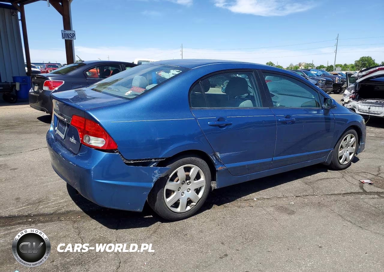 2009 Honda Civic Lx VIN:2HGFA16569H364482 - 3