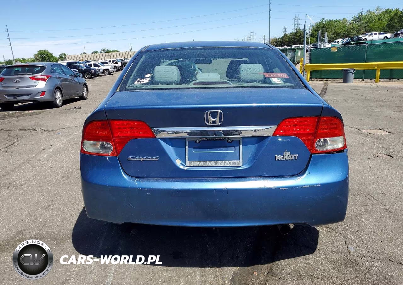 2009 Honda Civic Lx VIN:2HGFA16569H364482 - 6