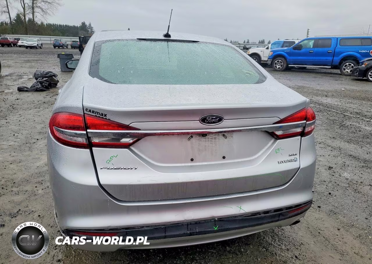 2017 Ford Fusion Se Hybrid VIN:3FA6P0LU0HR385162 - 6