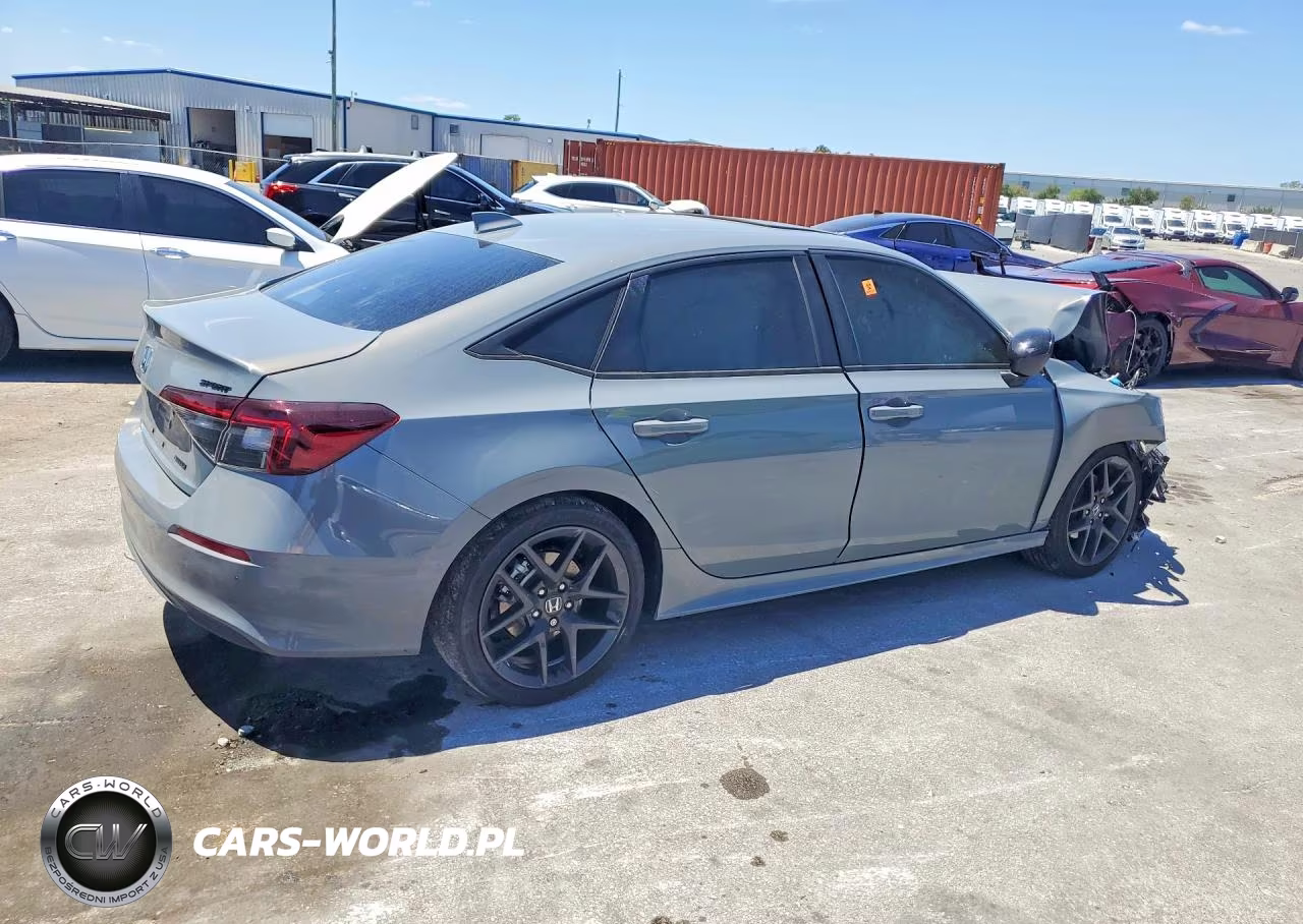2026 Honda Civic Sport VIN:2HGFE4F86TH327973 - 3