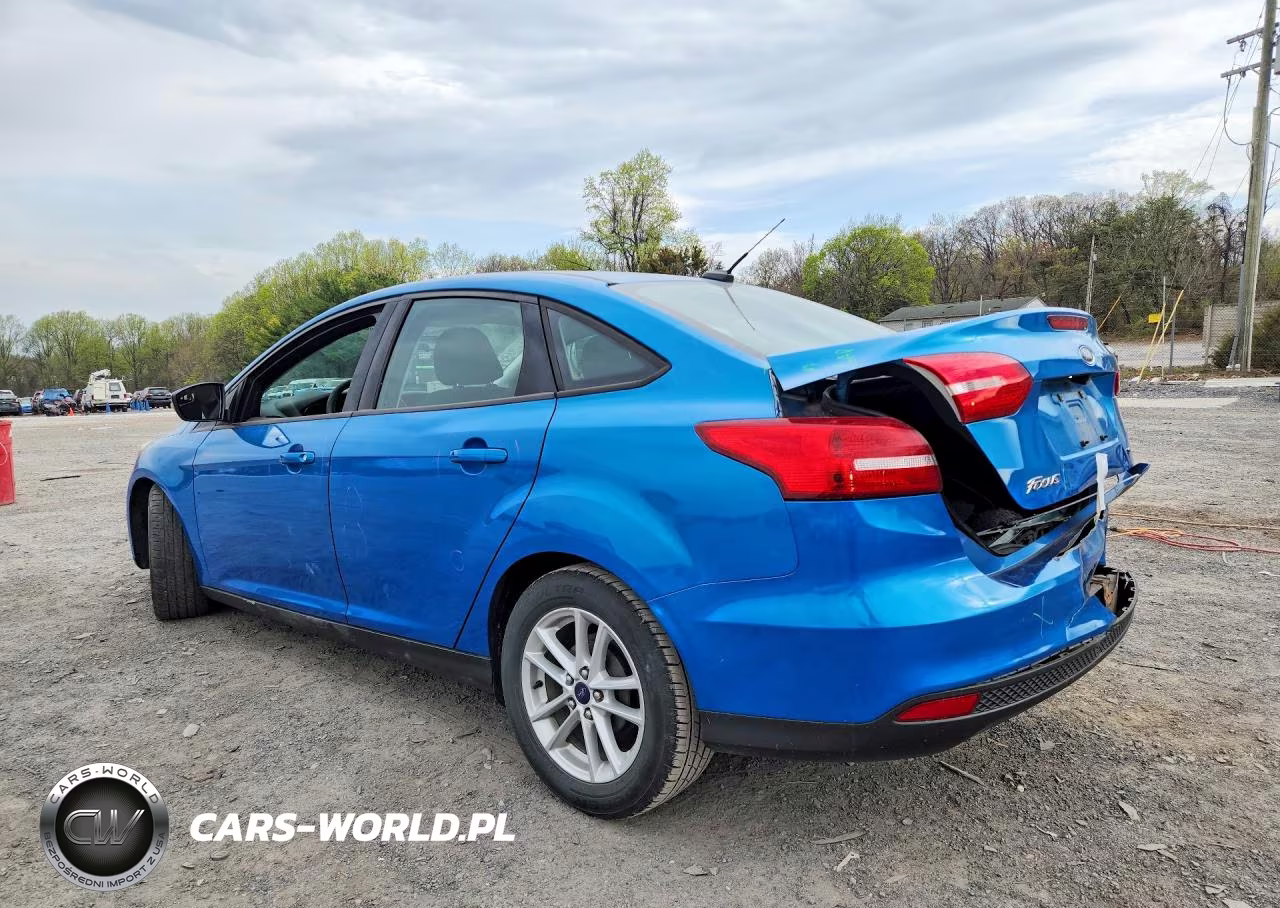 2015 Ford Focus Se VIN:1FADP3F21FL214077 - 2