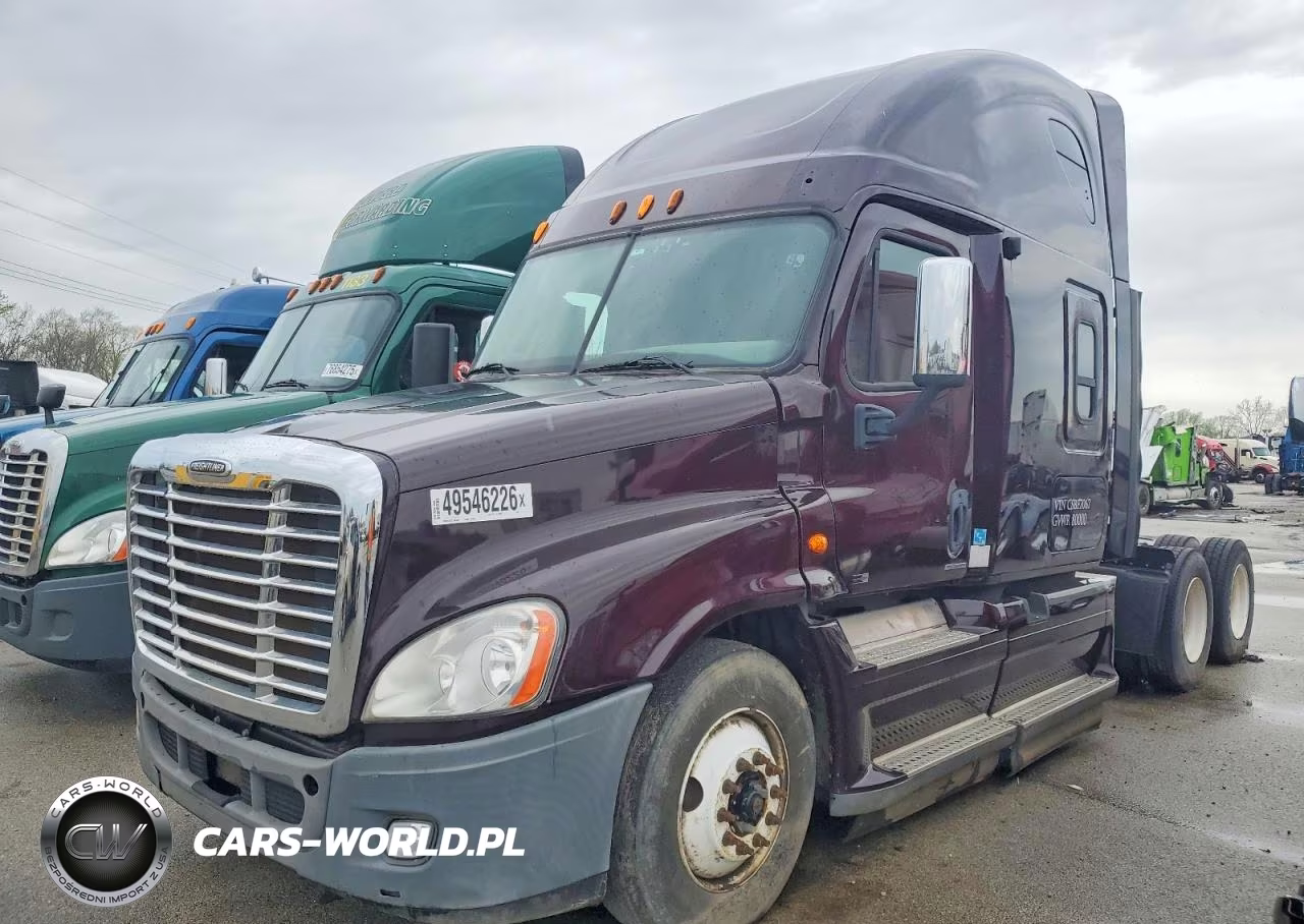 2012 Freightliner Cascadia Semi Truck VIN:1FUJGLDR0CSBF7067 - 2