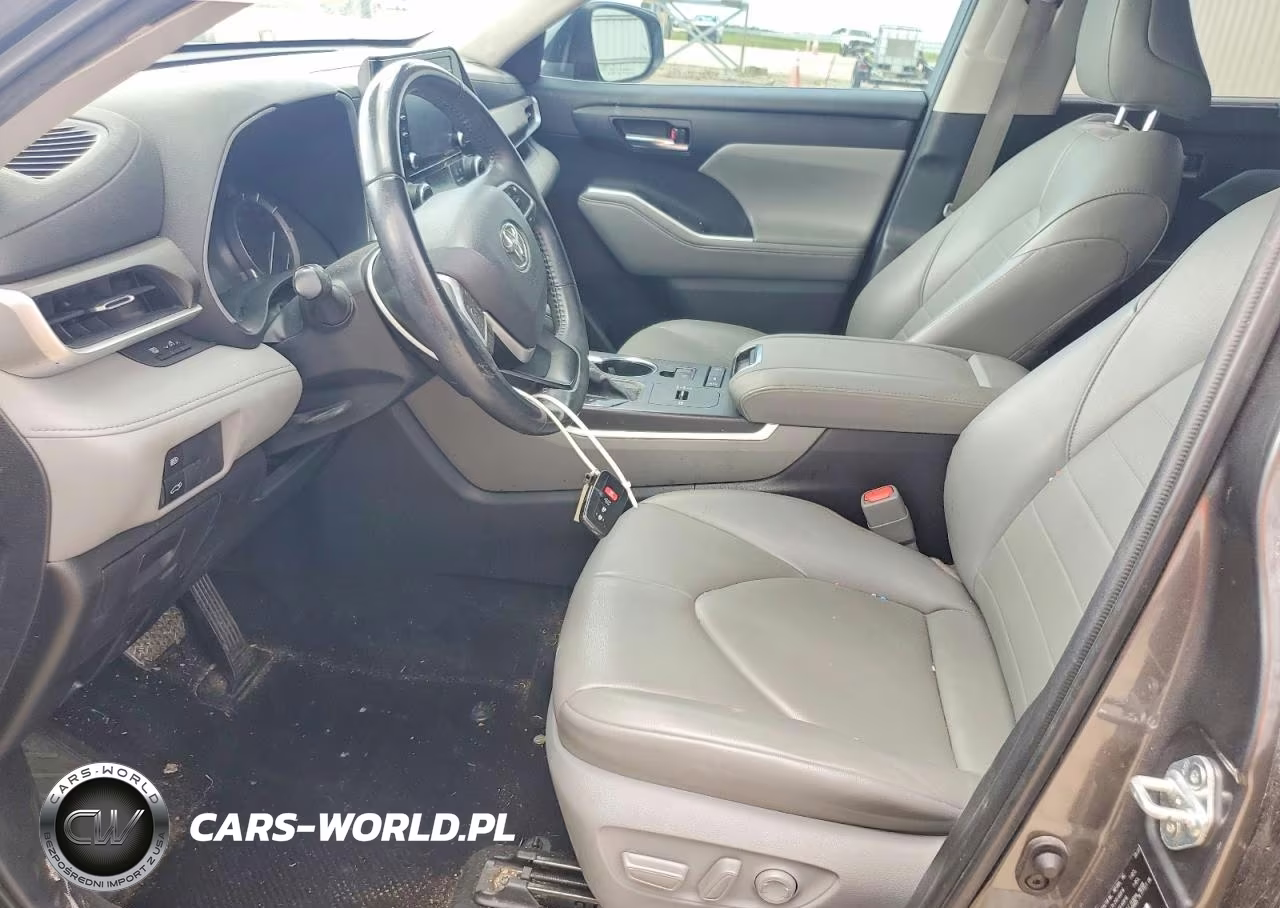 2022 Toyota Highlander Xle VIN:5TDGZRAH8NS558597 - 7