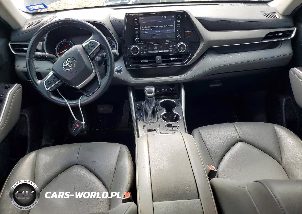 2022 Toyota Highlander Xle VIN:5TDGZRAH8NS558597 - 8