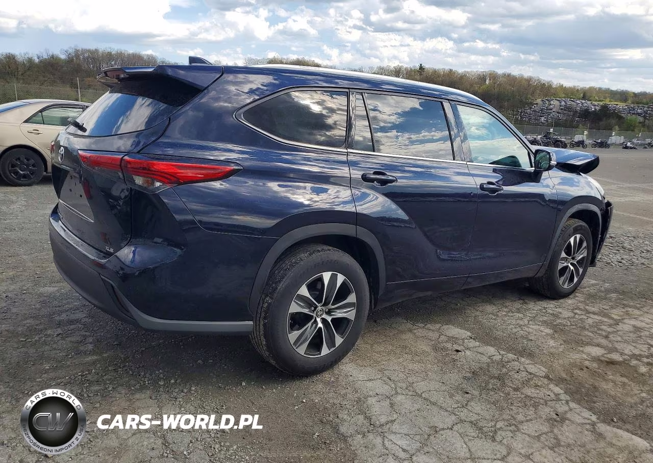 2020 Toyota Highlander Xle VIN:5TDGZRAH6LS009672 - 3