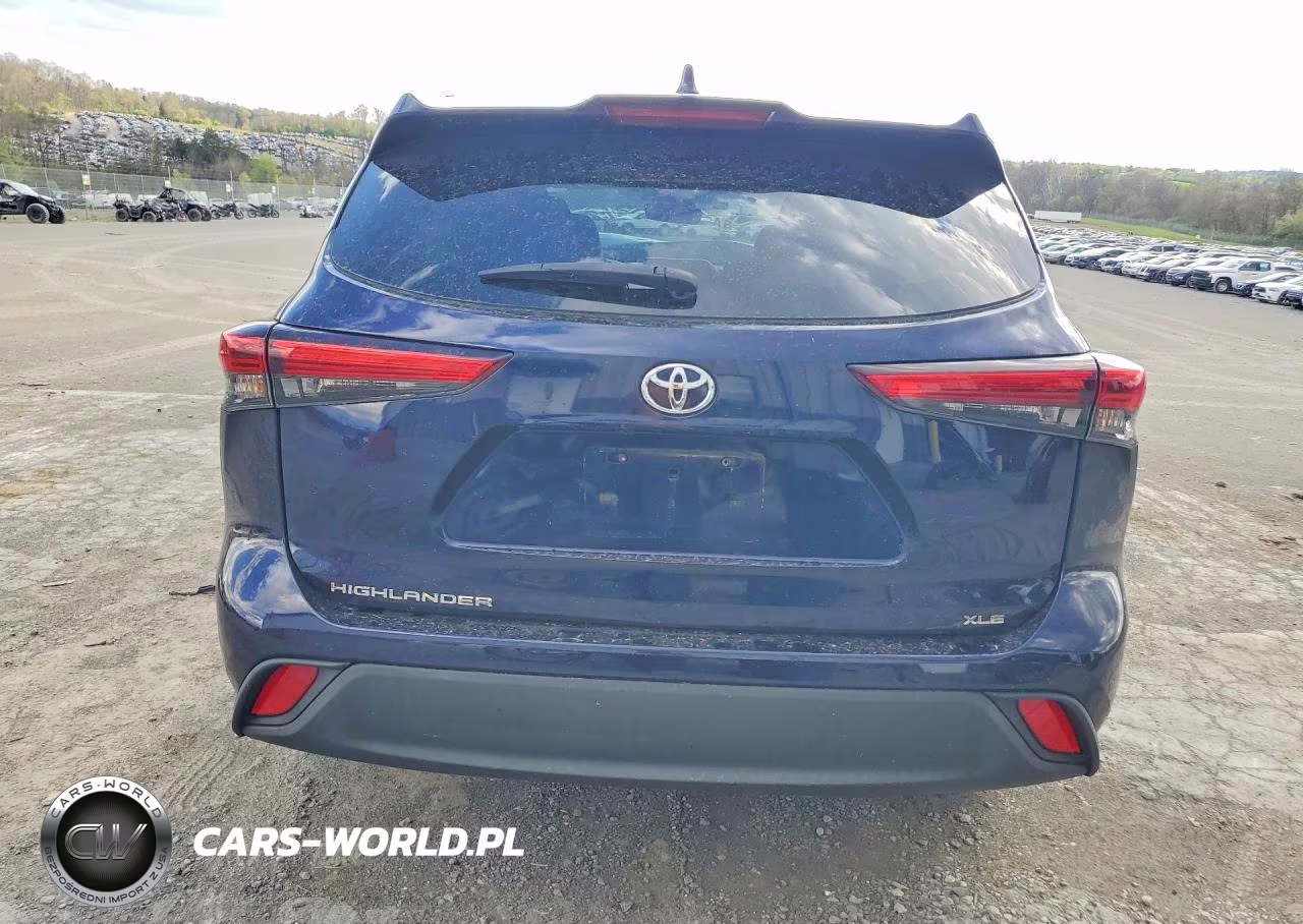 2020 Toyota Highlander Xle VIN:5TDGZRAH6LS009672 - 6