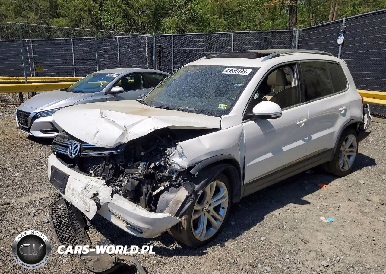 2012 Volkswagen Tiguan VIN:WVGAV7AX9CW002286 - 1