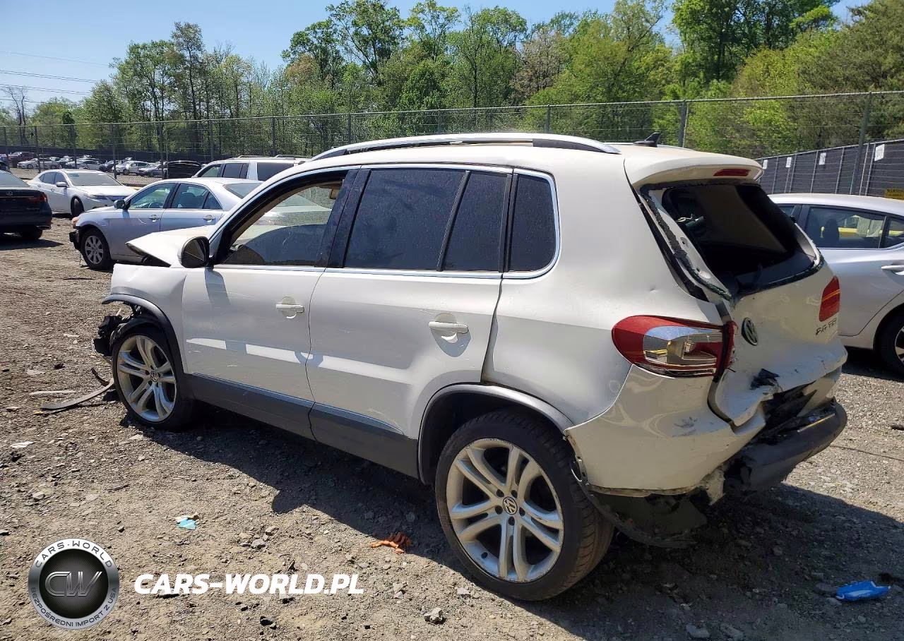 2012 Volkswagen Tiguan VIN:WVGAV7AX9CW002286 - 2