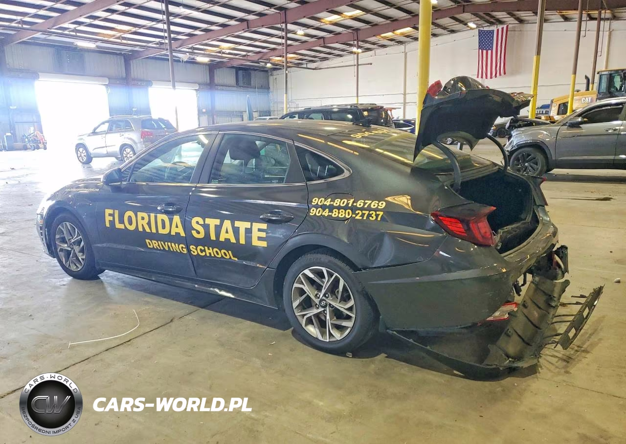 2021 Hyundai Sonata Sel VIN:KMHL64JAXMA144449 - 2