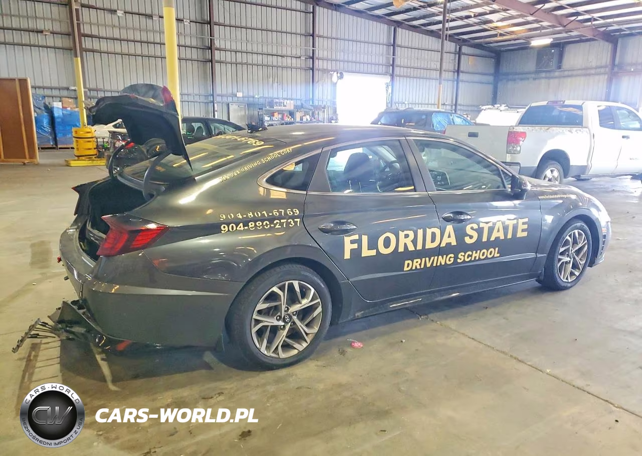 2021 Hyundai Sonata Sel VIN:KMHL64JAXMA144449 - 3
