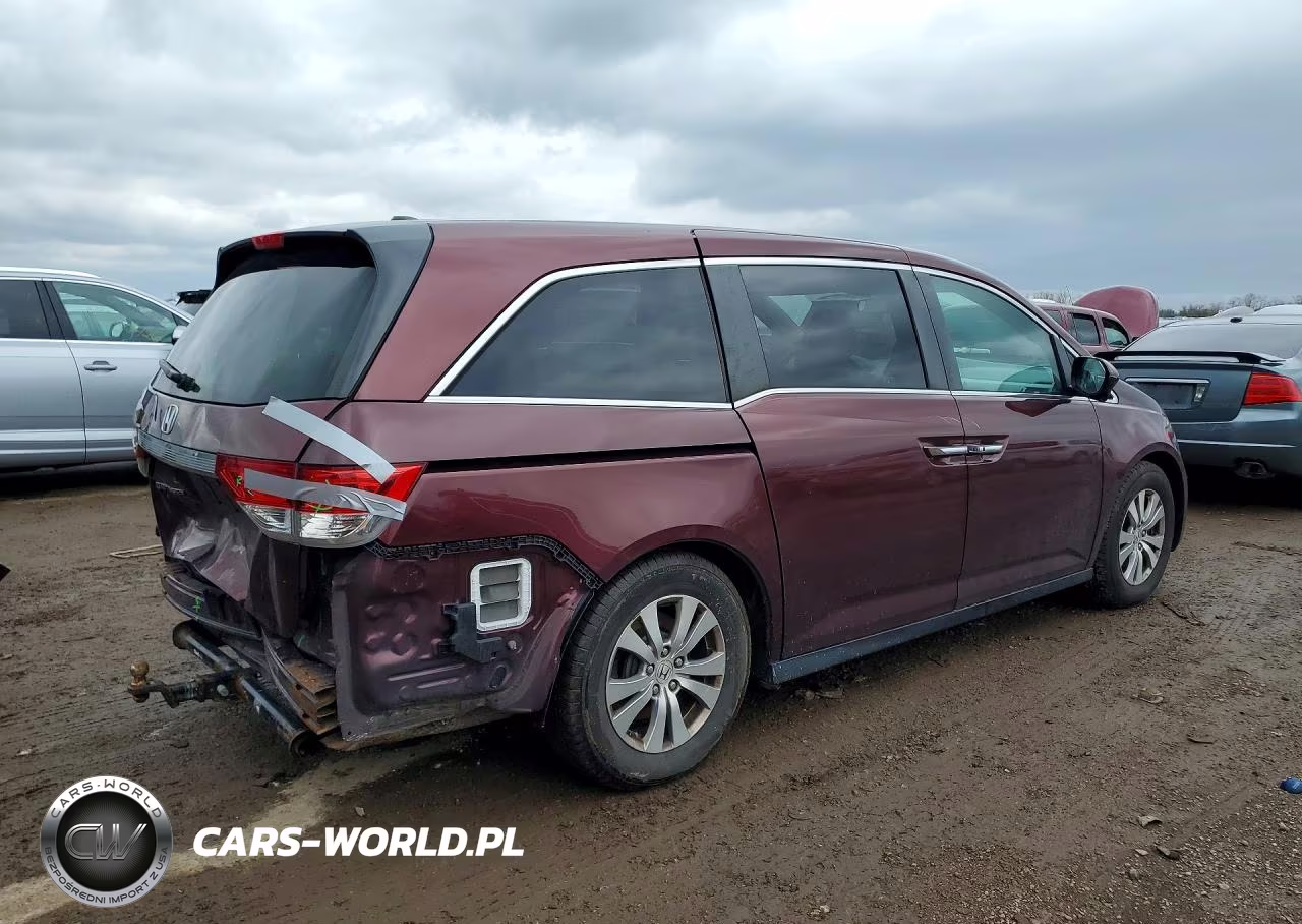 2016 Honda Odyssey Exl VIN:5FNRL5H64GB056653 - 3