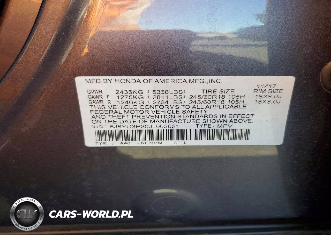 2018 Acura Mdx VIN:5J8YD3H30JL003621 - 13