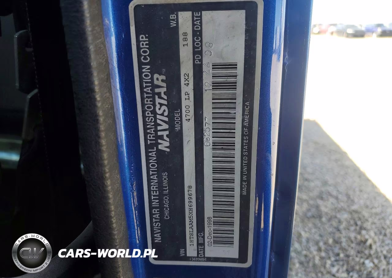 1999 International 4000 4700 VIN:1HTSLAAM5XH699678 - 12