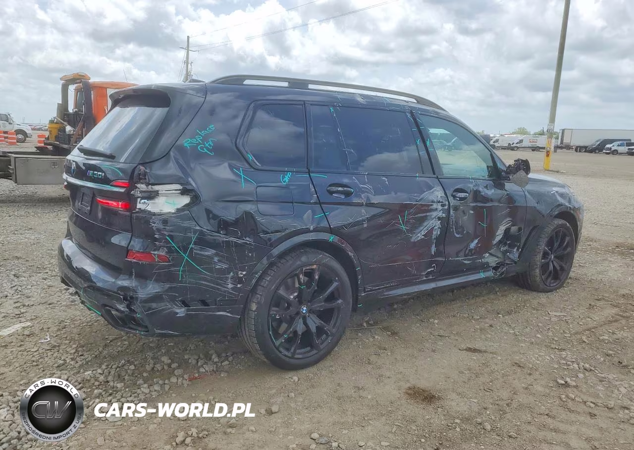 2025 BMW X7 M60I VIN:5UX33EM02S9X77515 - 3