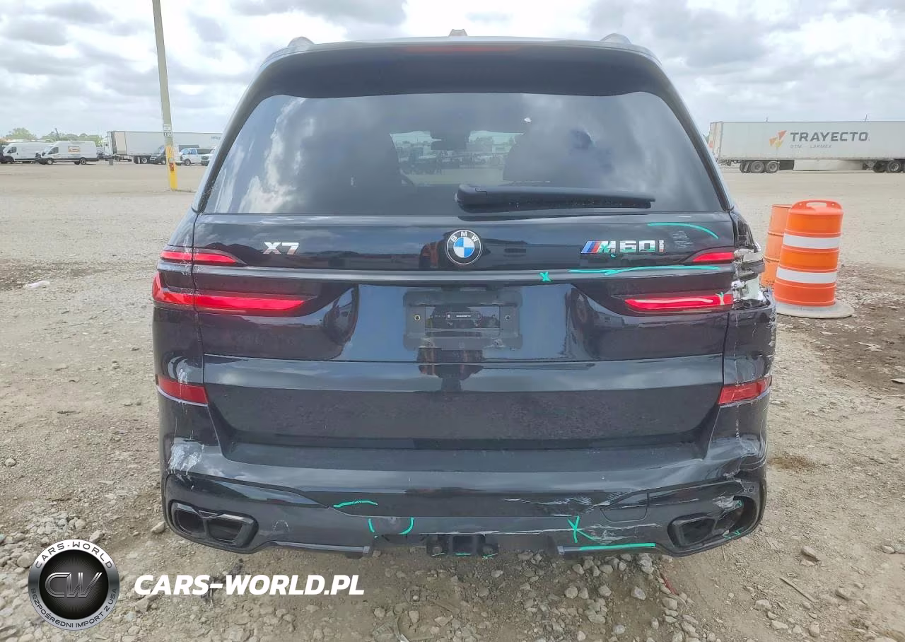 2025 BMW X7 M60I VIN:5UX33EM02S9X77515 - 6