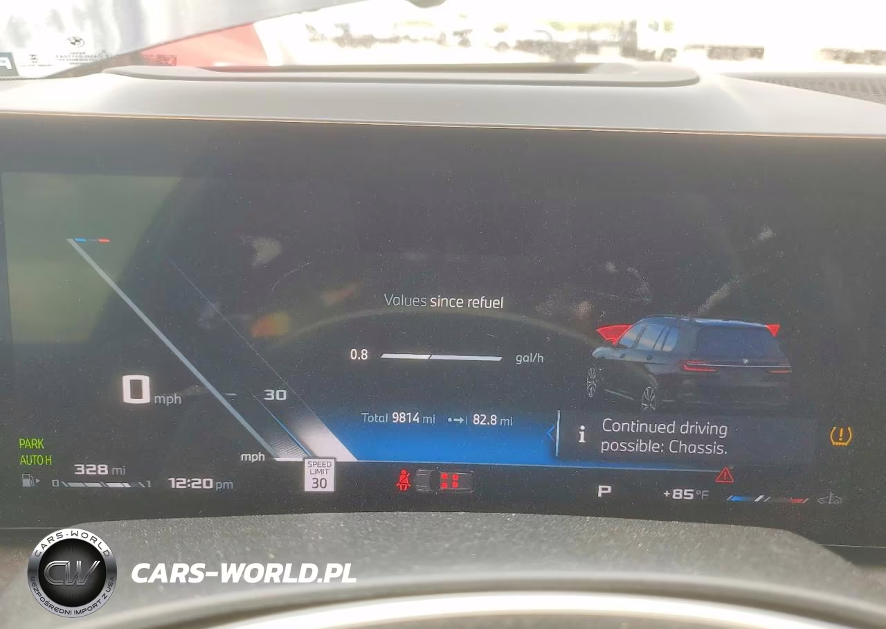 2025 BMW X7 M60I VIN:5UX33EM02S9X77515 - 9