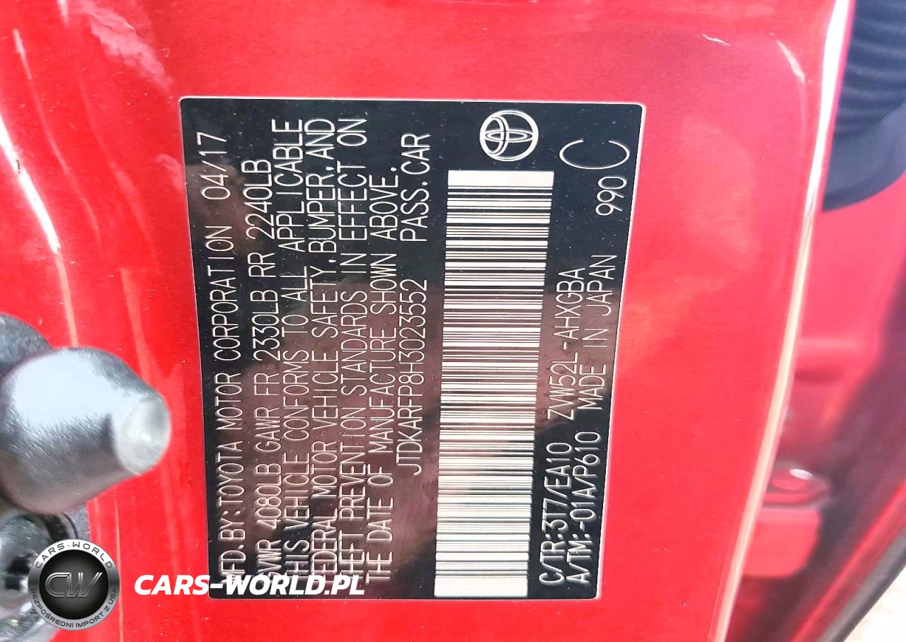2017 Toyota Prius Prime Advanced VIN:JTDKARFP8H3023552 - 12