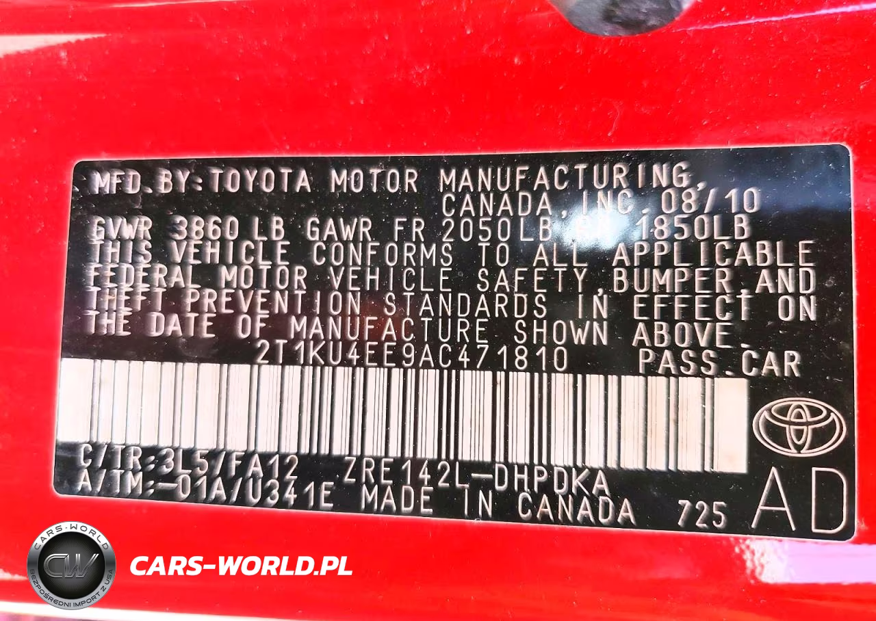 2010 Toyota Matrix Base VIN:2T1KU4EE9AC471810 - 13