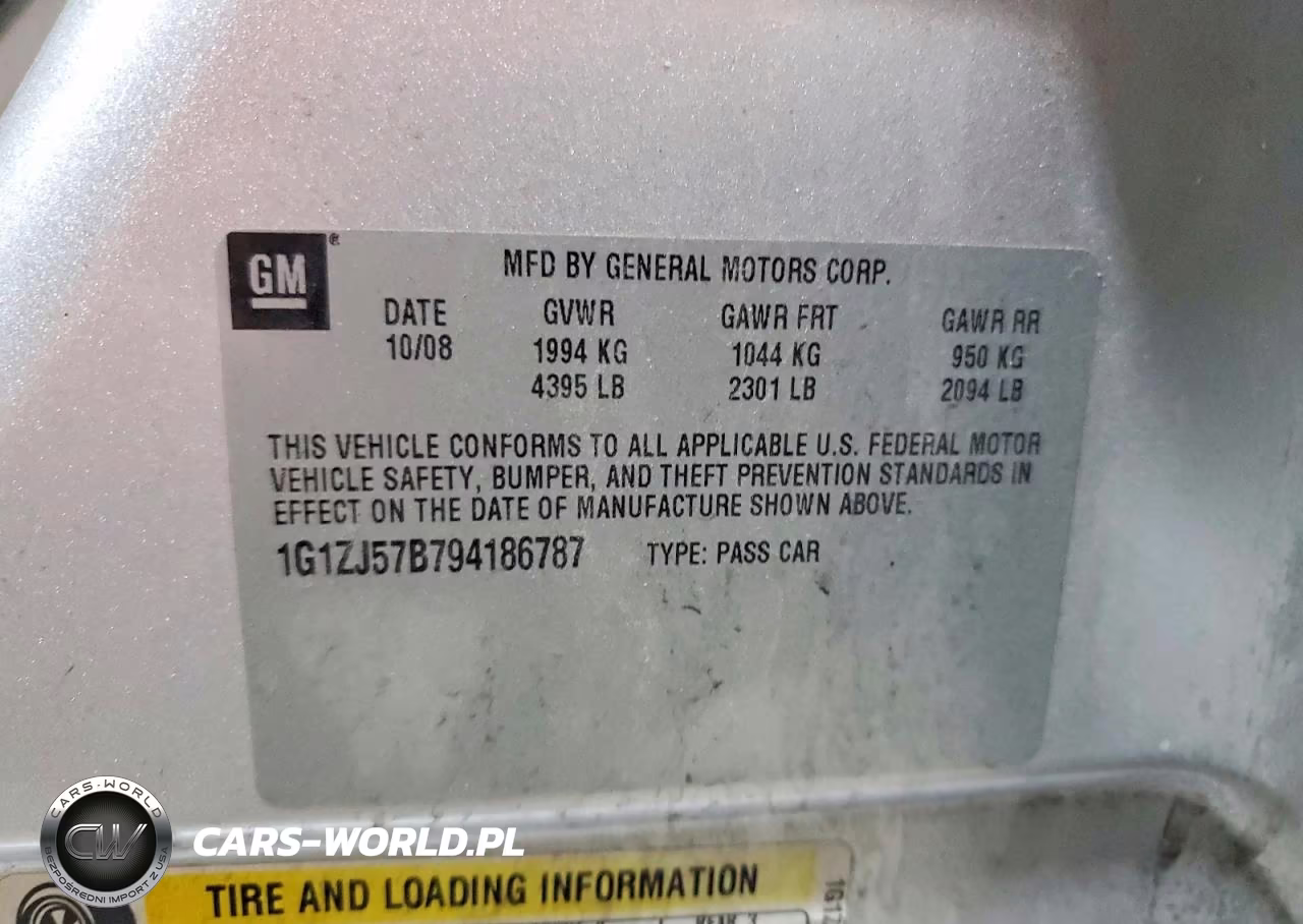 2009 Chevrolet Malibu 2Lt VIN:1G1ZJ57B794186787 - 12