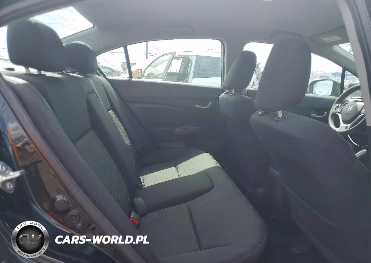 2015 Honda Civic Lx VIN:19XFB2F58FE236513 - 10