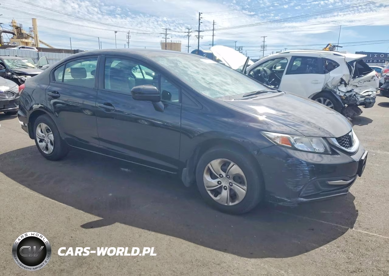 2015 Honda Civic Lx VIN:19XFB2F58FE236513 - 4