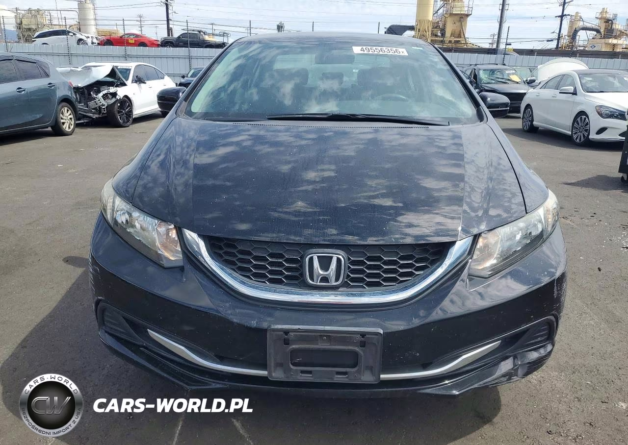 2015 Honda Civic Lx VIN:19XFB2F58FE236513 - 5