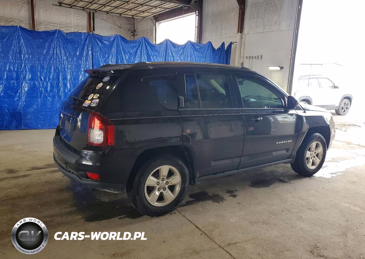 2014 Jeep Compass Sport VIN:1C4NJCBA9ED742925 - 3