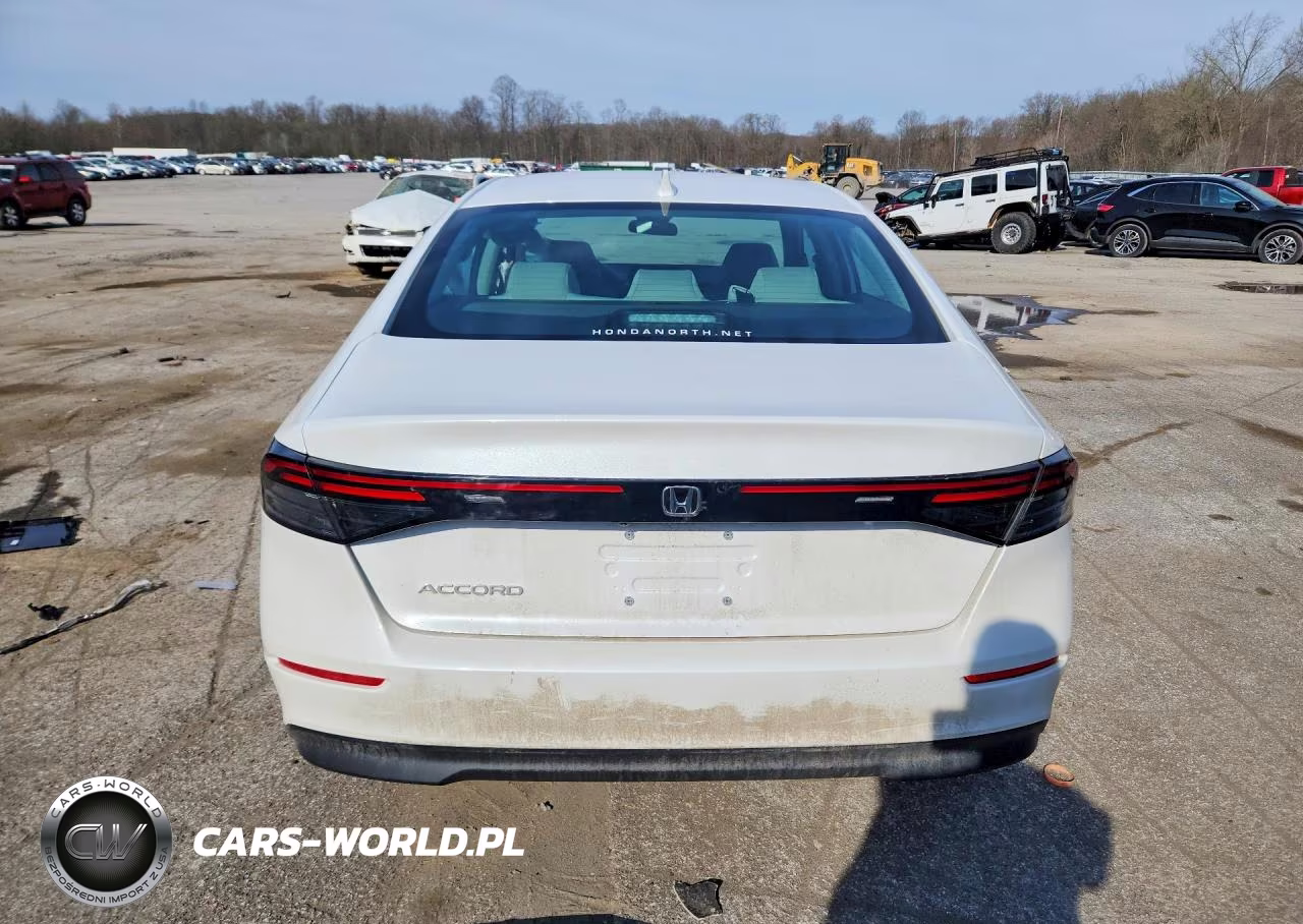 2025 Honda Accord Lx VIN:1HGCY1F27SA034052 - 5