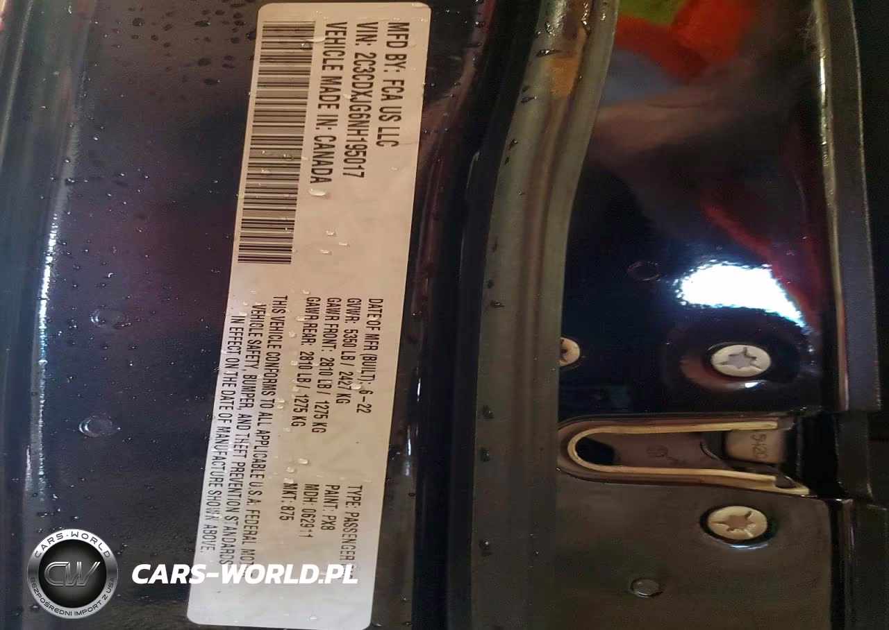 2022 Dodge Charger Sxt VIN:2C3CDXJG6NH195017 - 12