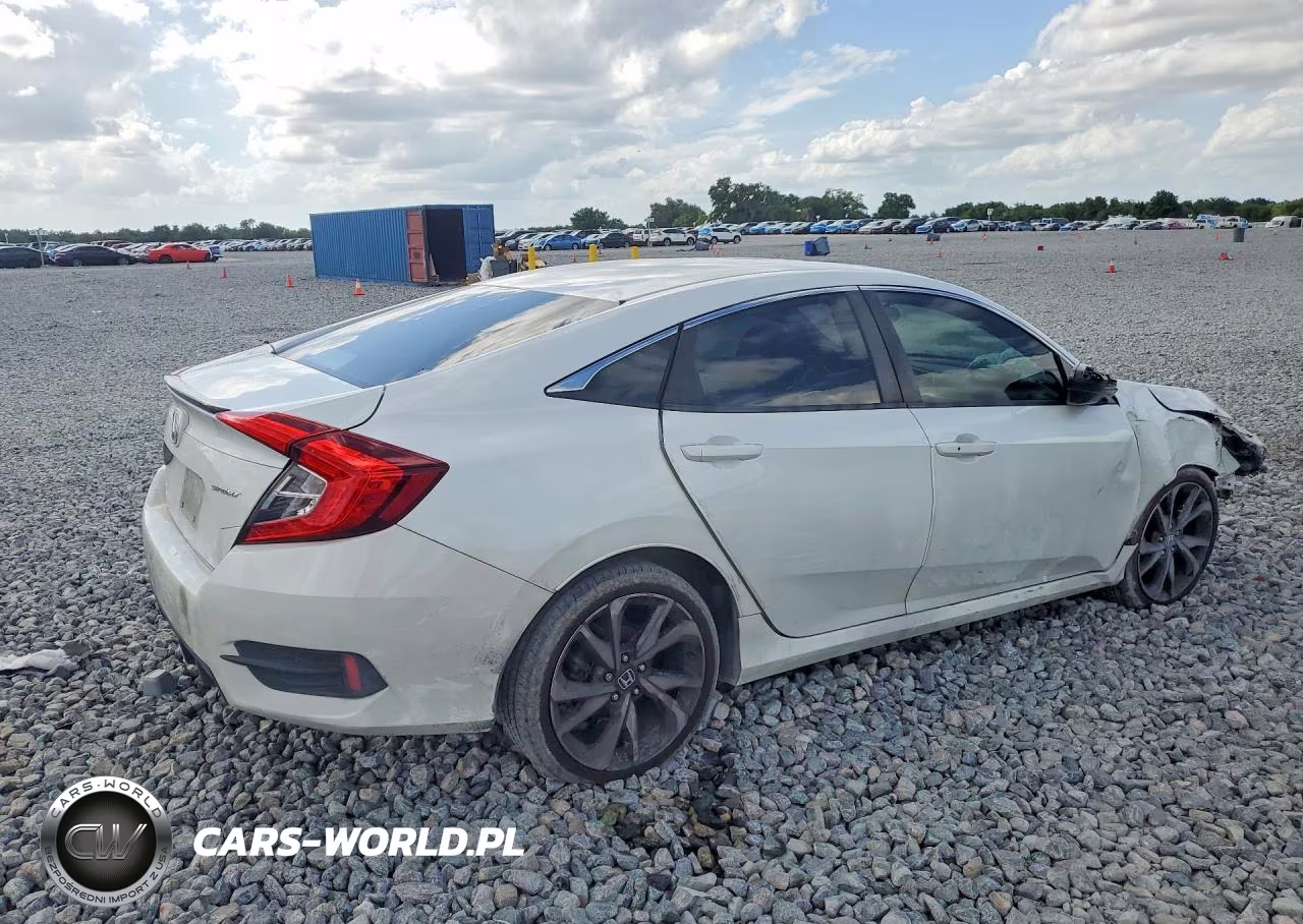 2020 Honda Civic Sport VIN:2HGFC2F84LH582650 - 3