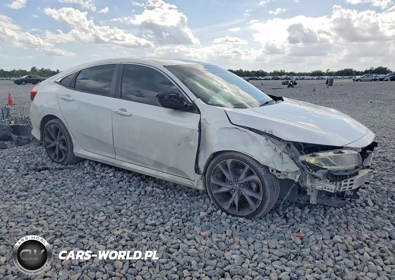 2020 Honda Civic Sport VIN:2HGFC2F84LH582650 - 4
