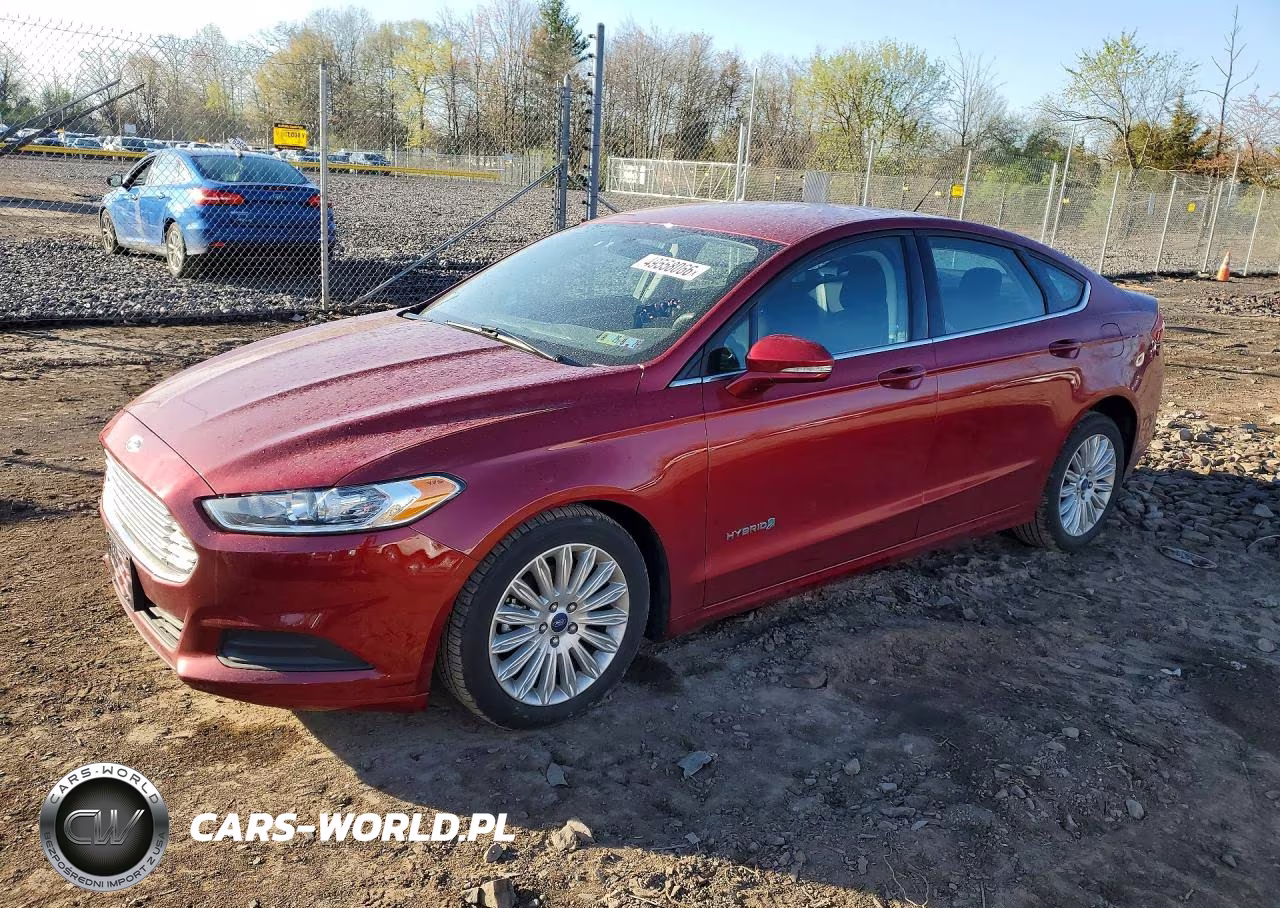2014 Ford Fusion Se Hybrid