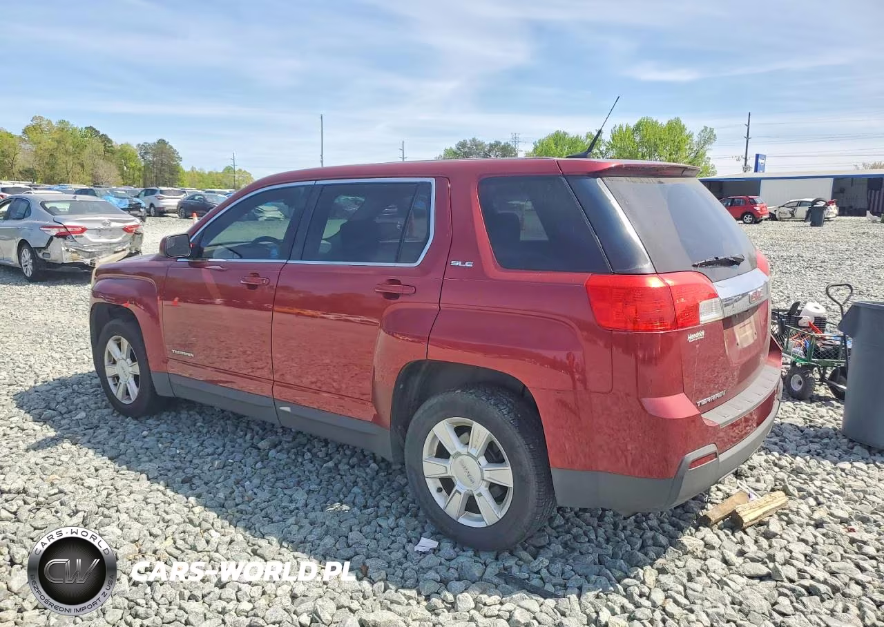2012 GMC Terrain Sle VIN:2GKALMEK7C6226937 - 2
