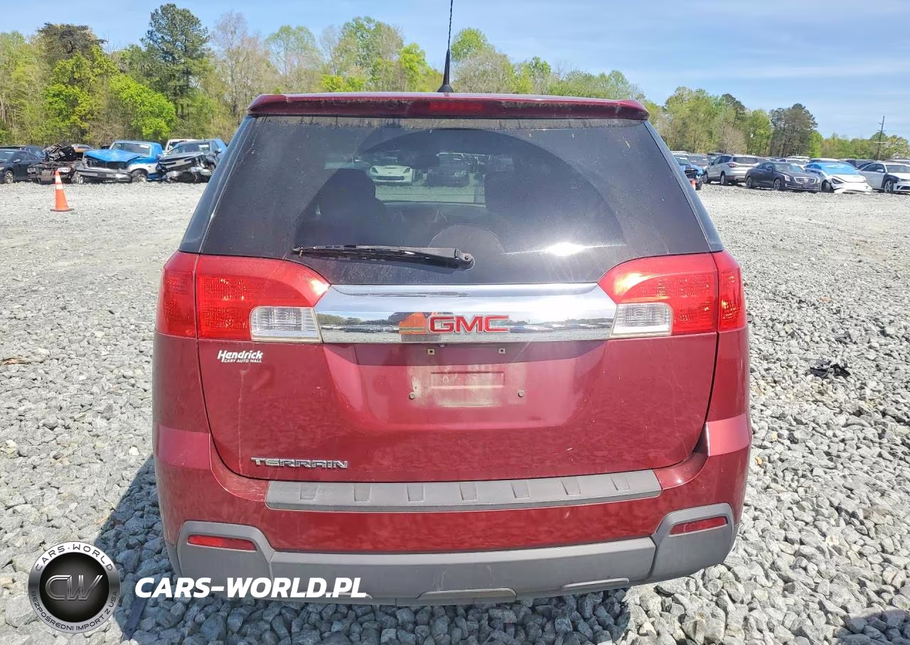 2012 GMC Terrain Sle VIN:2GKALMEK7C6226937 - 6